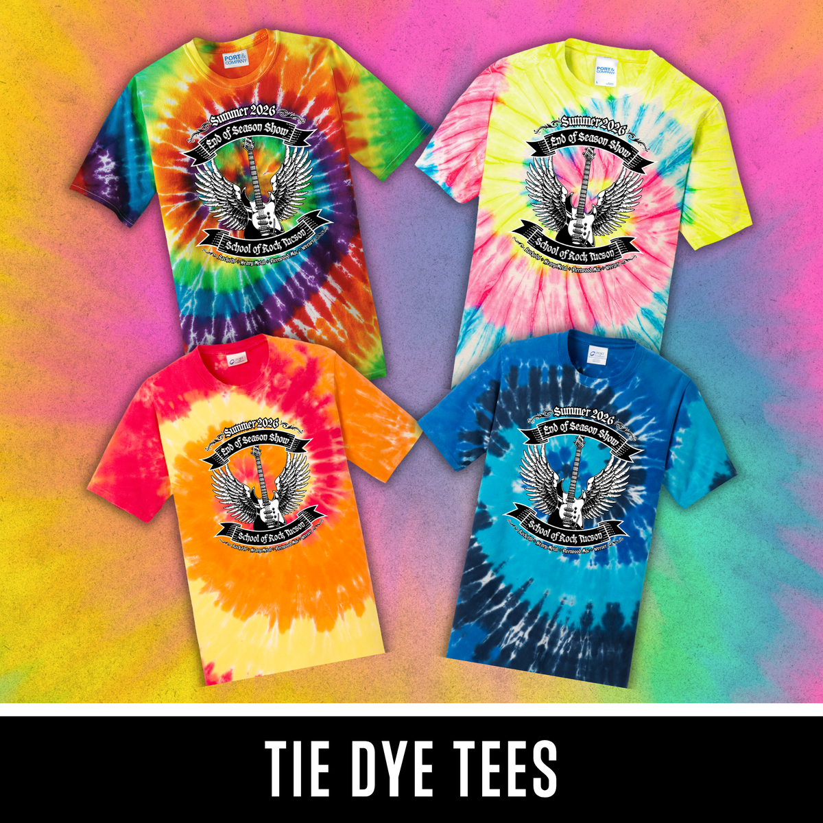 '26 Summer Season Tie Dye Collection
