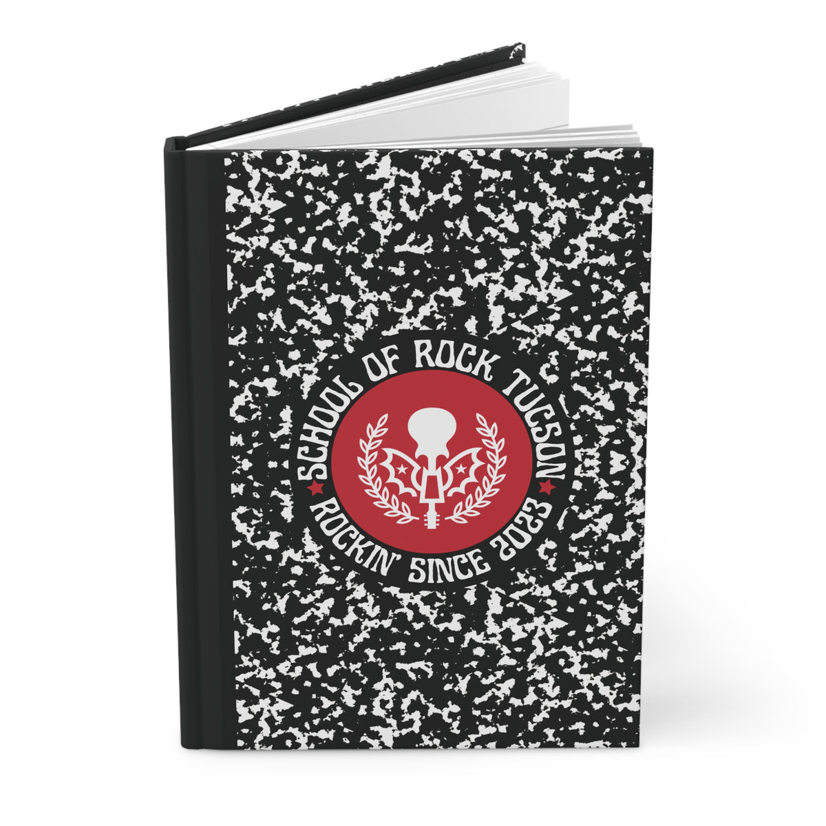 Hardcover Journal School of Rock Tucson - Composition Style