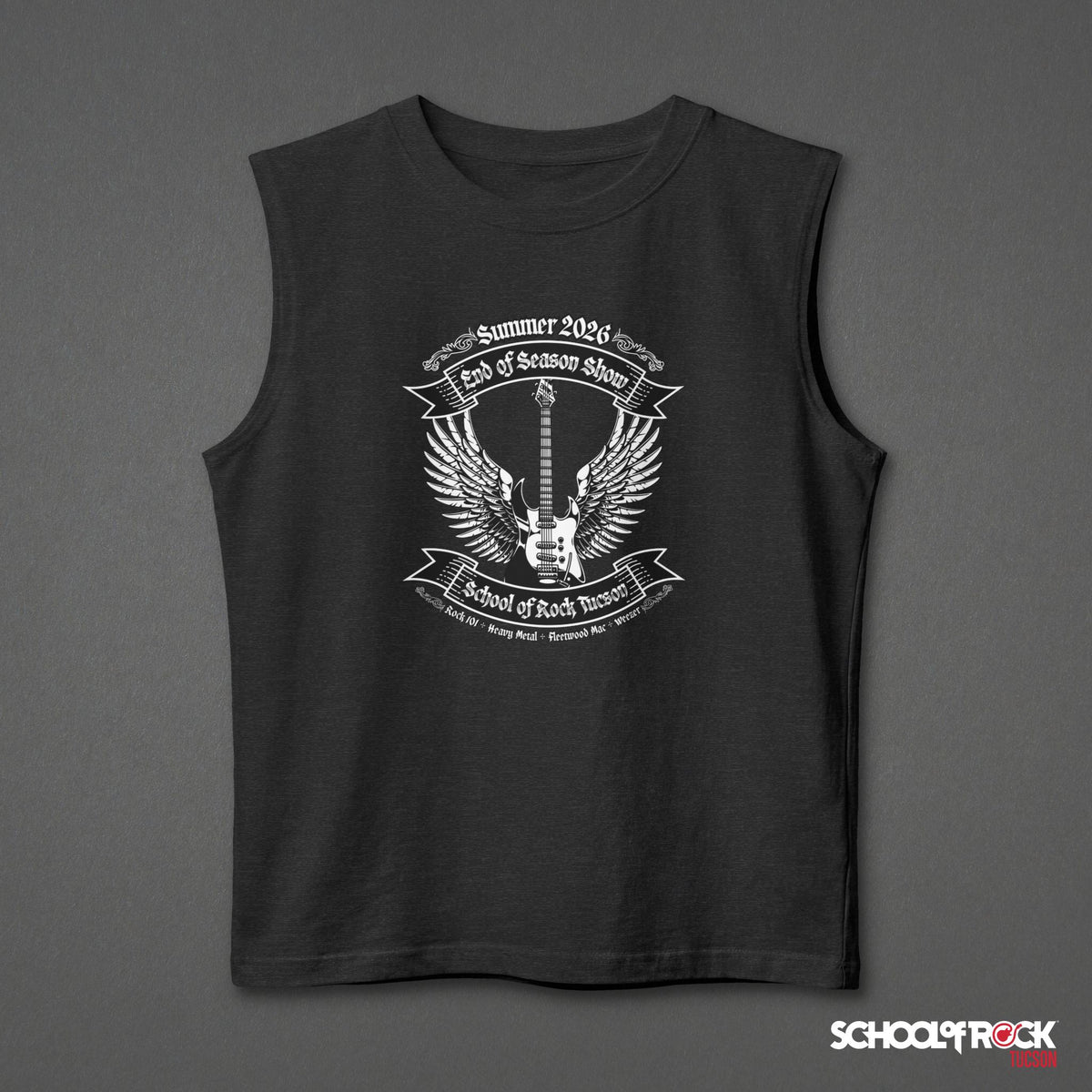 Muscle Tank | Front Design Only | Summer 2026 End of Season Collection