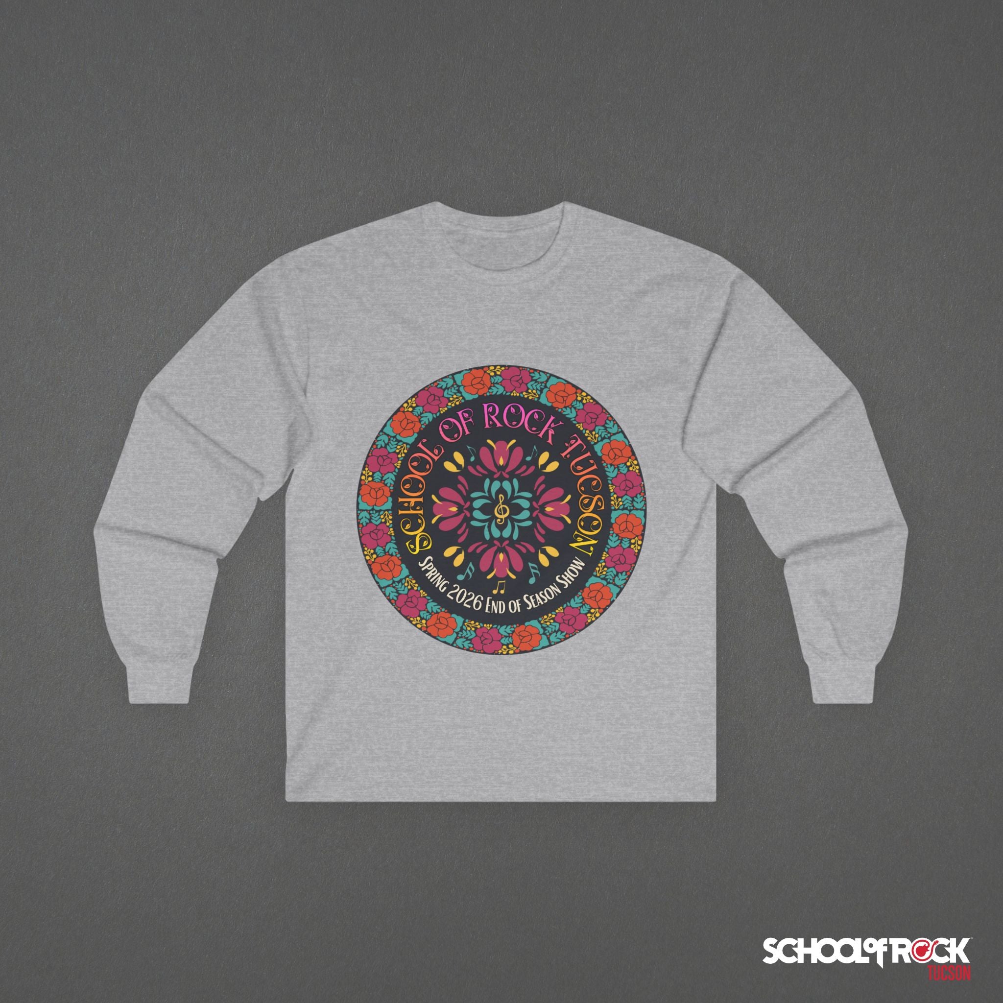 Long Sleeve Tee | Front & Back | Spring 2026 End of Season Collection
