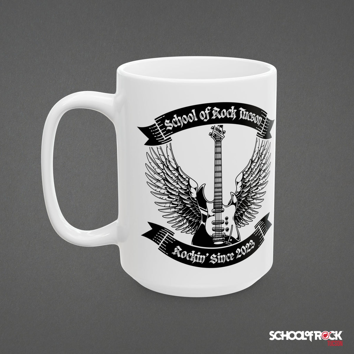 Mug | Rockin' Since 2023 School of Rock Merch | Summer 2026 Season Design