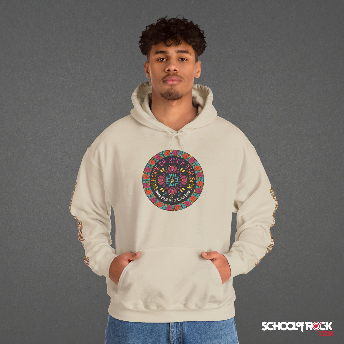 Hoodie | Front & Sleeve Designs | Spring 2026 End of Season Collection