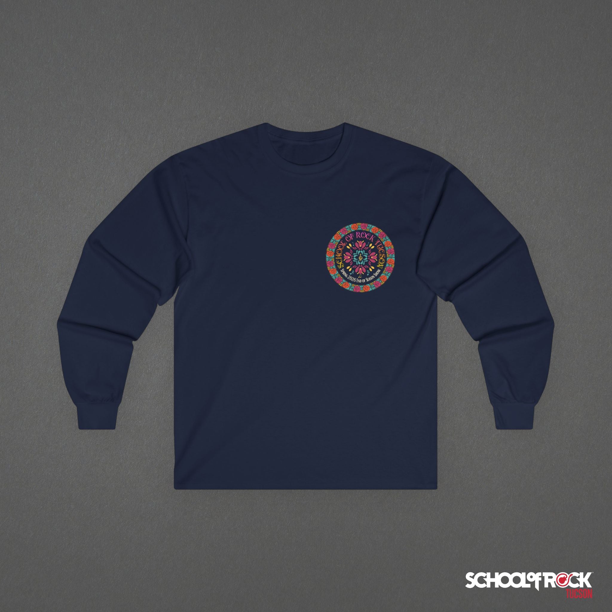 Long Sleeve Tee | Front Chest & Back Design | Spring 2026 End of Season Collection