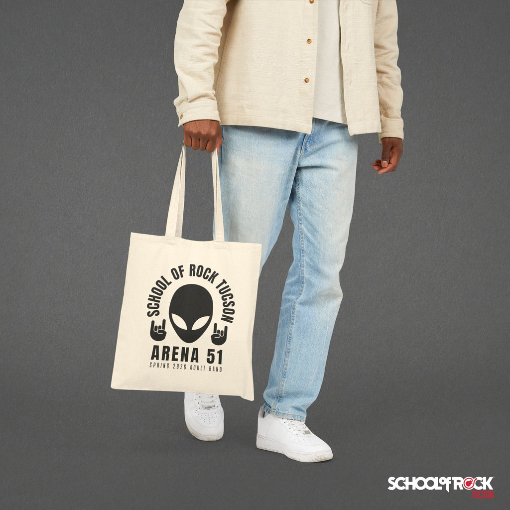 Tote Bag | Rocker Alien Design | Adult Band Spring 2026 End of Season Collection