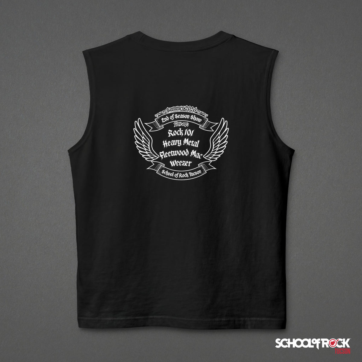 Muscle Tank | Front & Back Design | Summer 2026 End of Season Collection