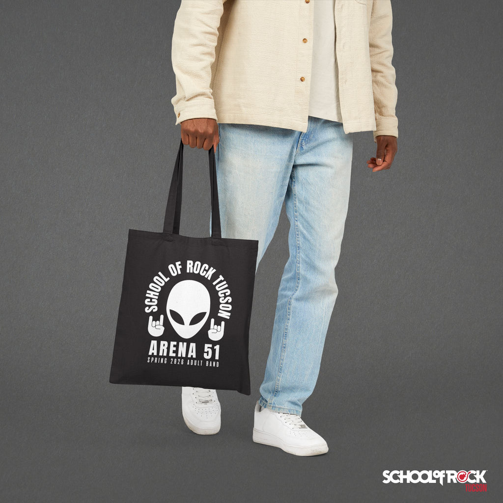 Tote Bag | Rocker Alien Design | Adult Band Spring 2026 End of Season Collection