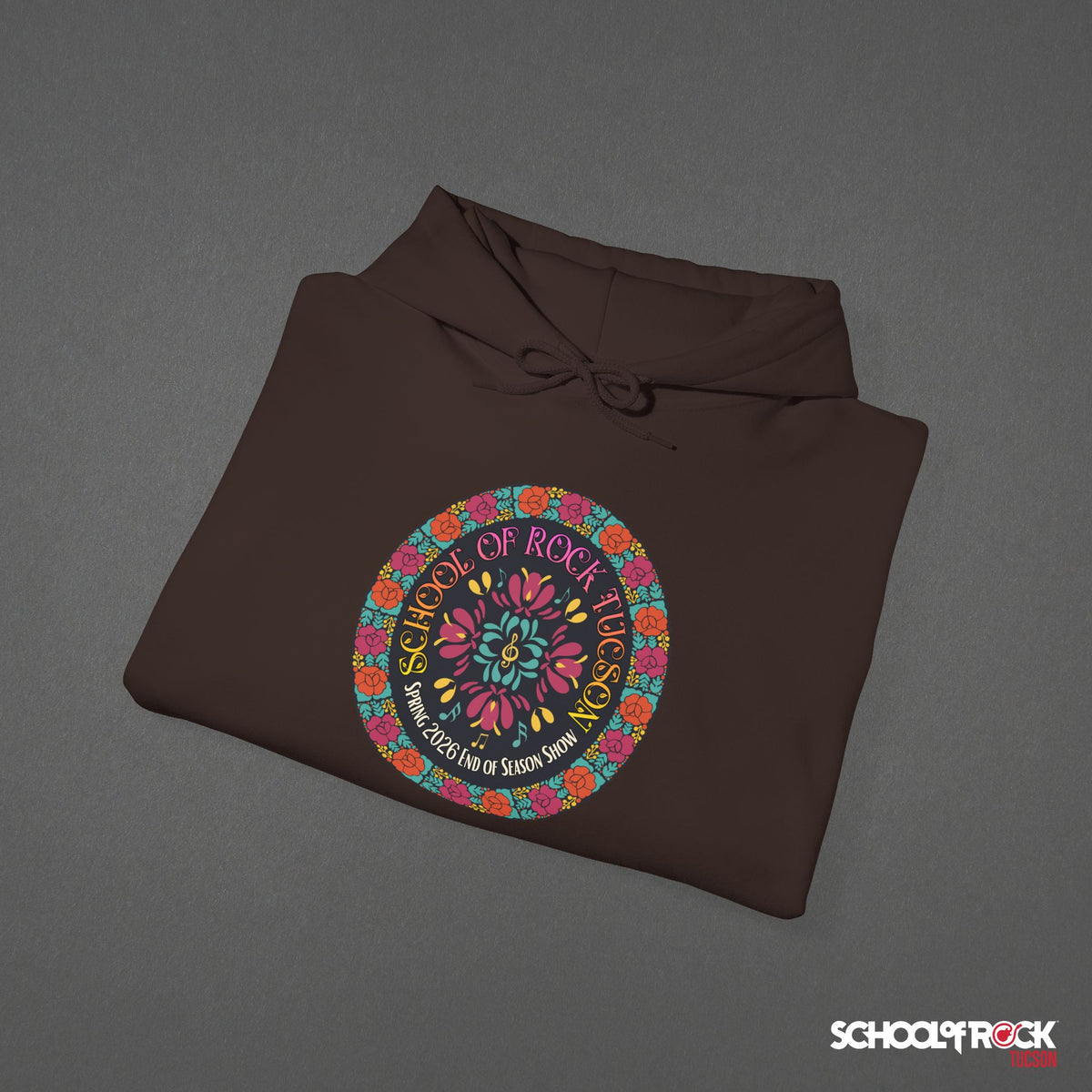 Hoodie | Front & Back with Sleeve Designs | Spring 2026 End of Season Collection