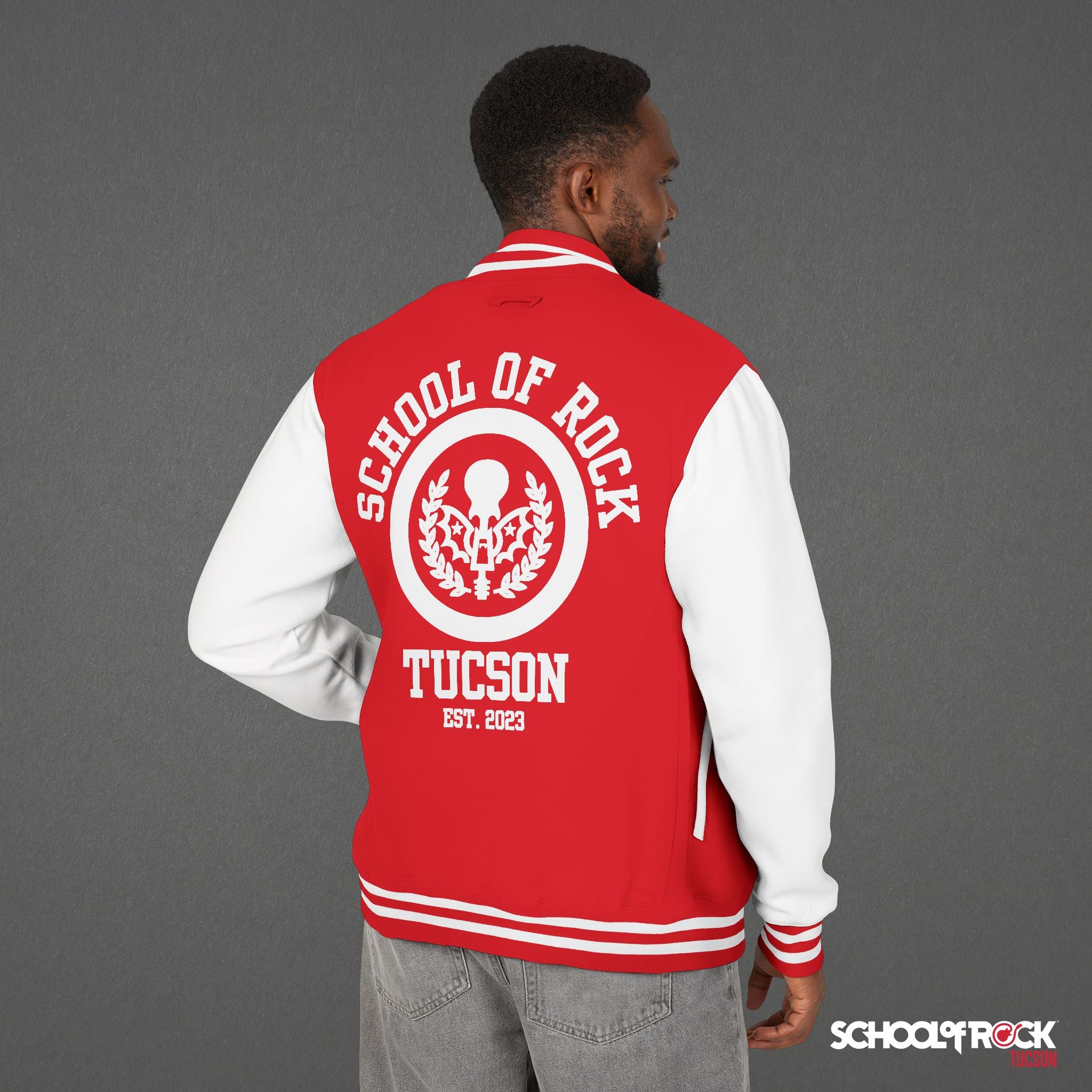 School of Rock Tucson Official Letterman Jacket