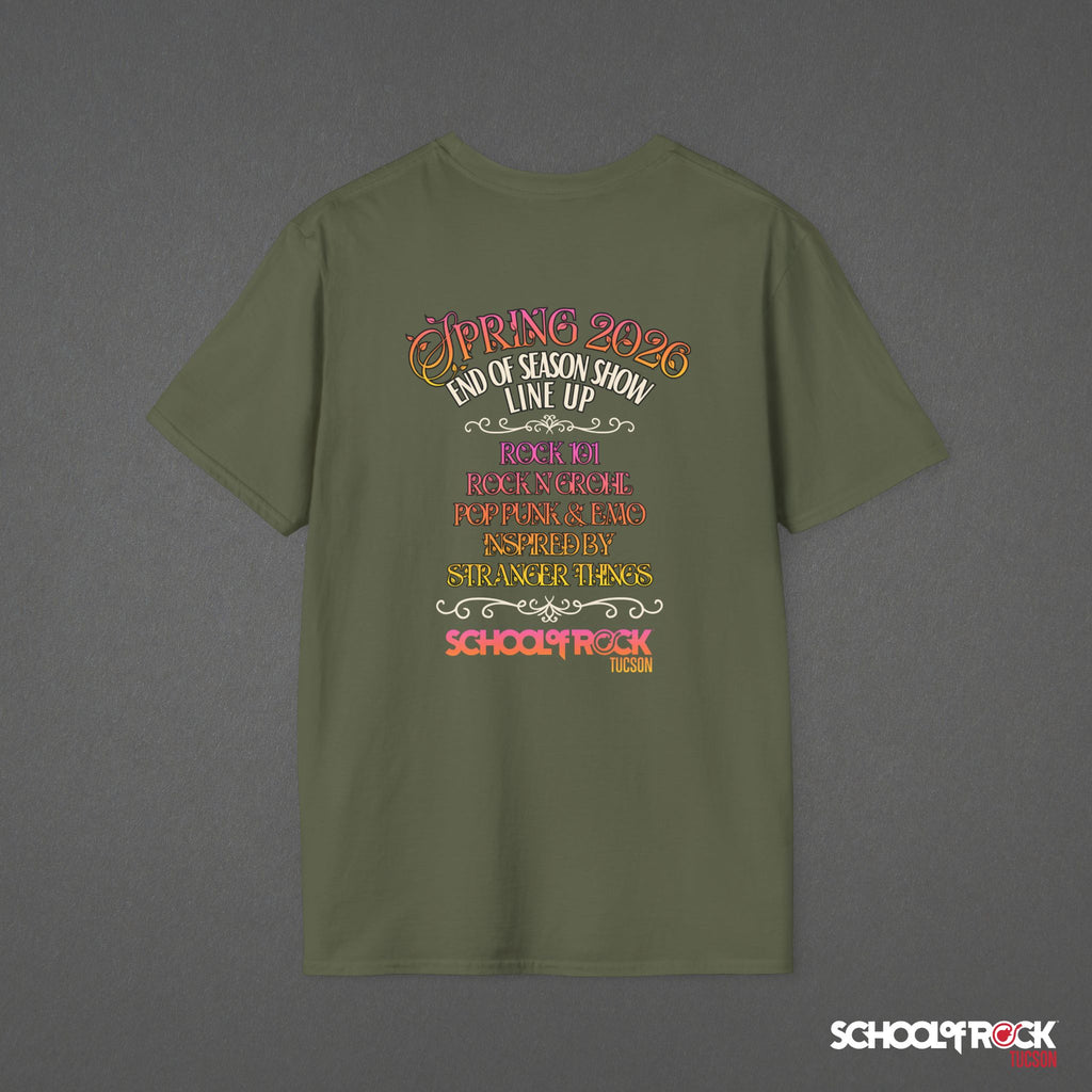 T-Shirt | Front Chest and Back | Spring 2026 End of Season Collection