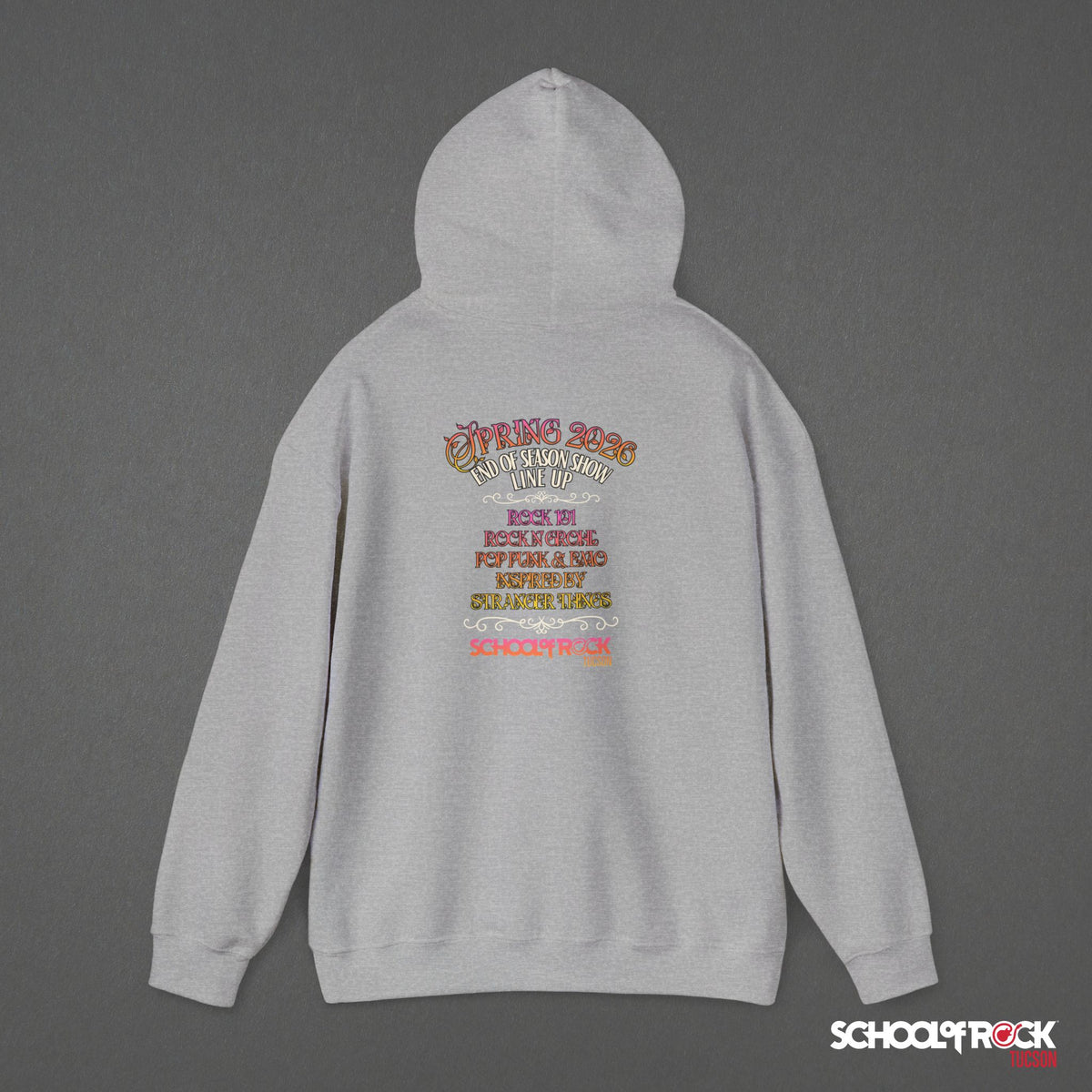 Hoodie | Front & Back | Spring 2026 End of Season Collection