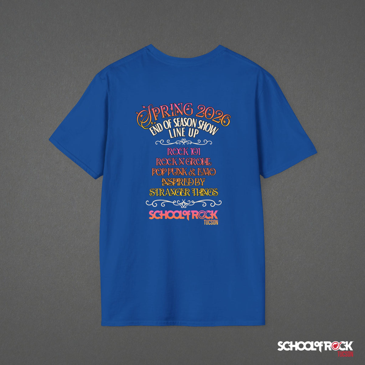 T-Shirt | Front Chest and Back | Spring 2026 End of Season Collection