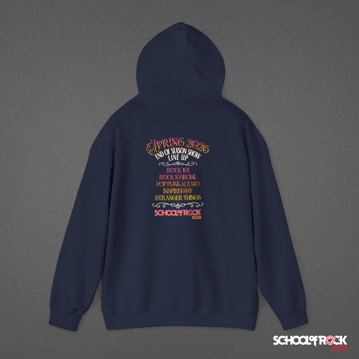 Hoodie | Front & Back | Spring 2026 End of Season Collection