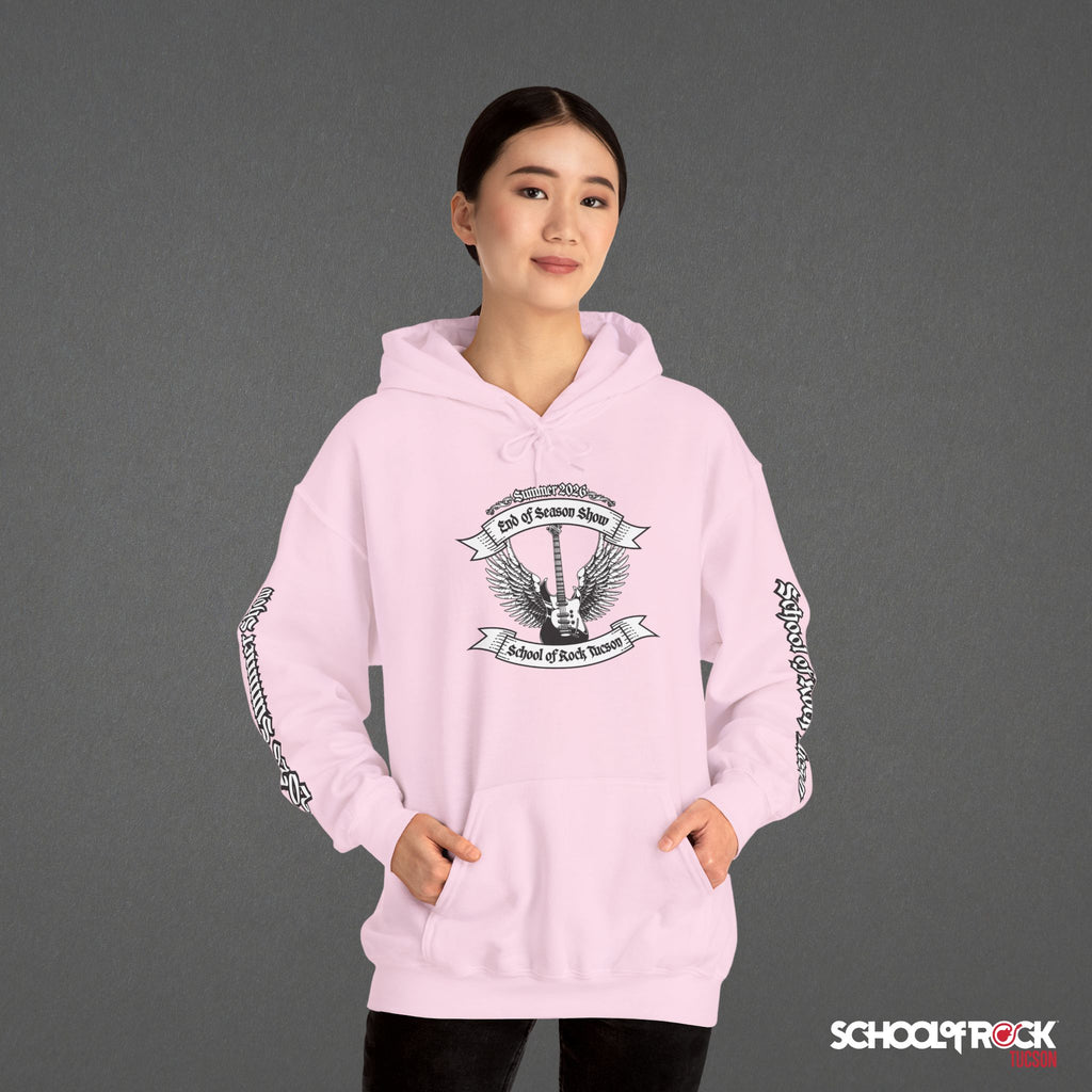 Hoodie | Front & Back with Sleeve Designs | Summer 2026 End of Season Collection