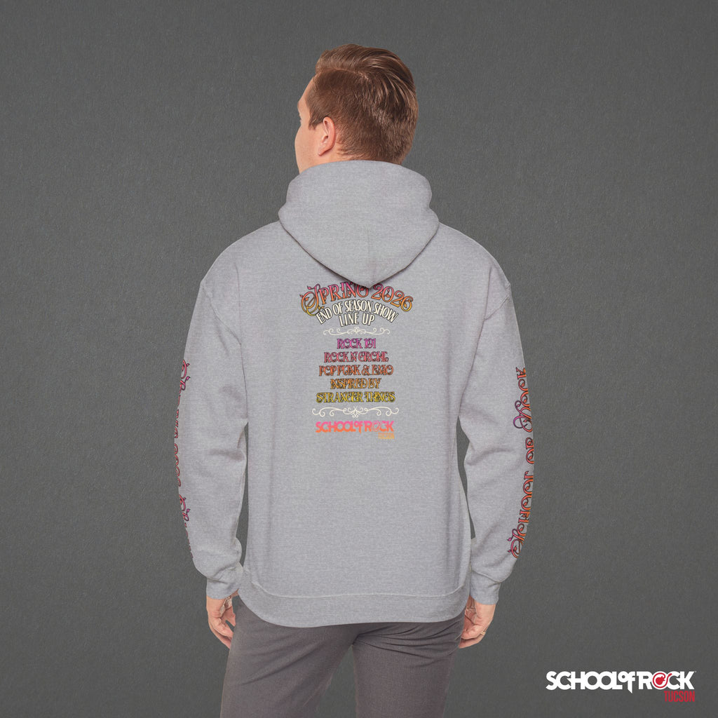 Hoodie | Front & Back with Sleeve Designs | Spring 2026 End of Season Collection
