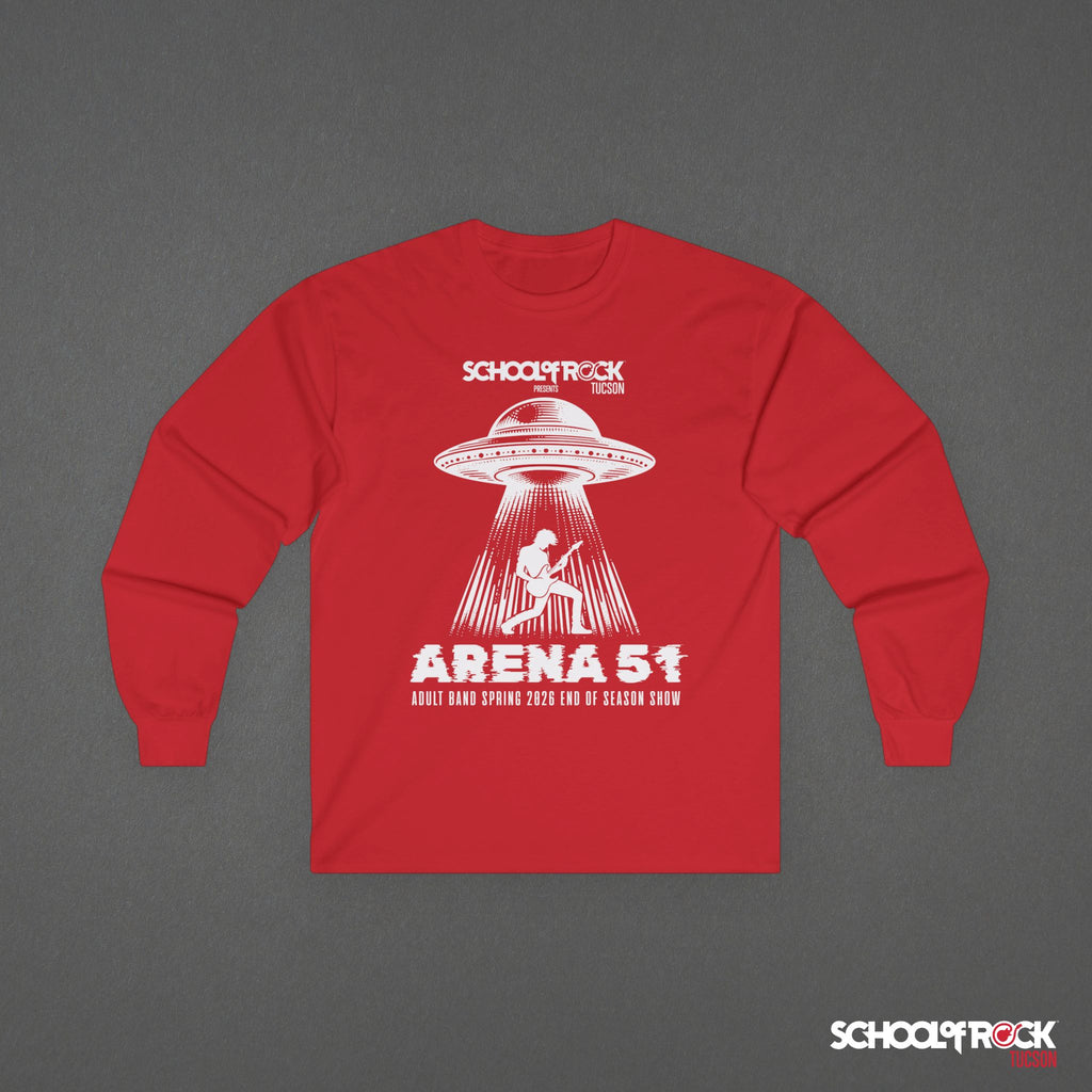 Long Sleeve | Front UFO Design Only | Adult Band Spring 2026 End of Season Collection