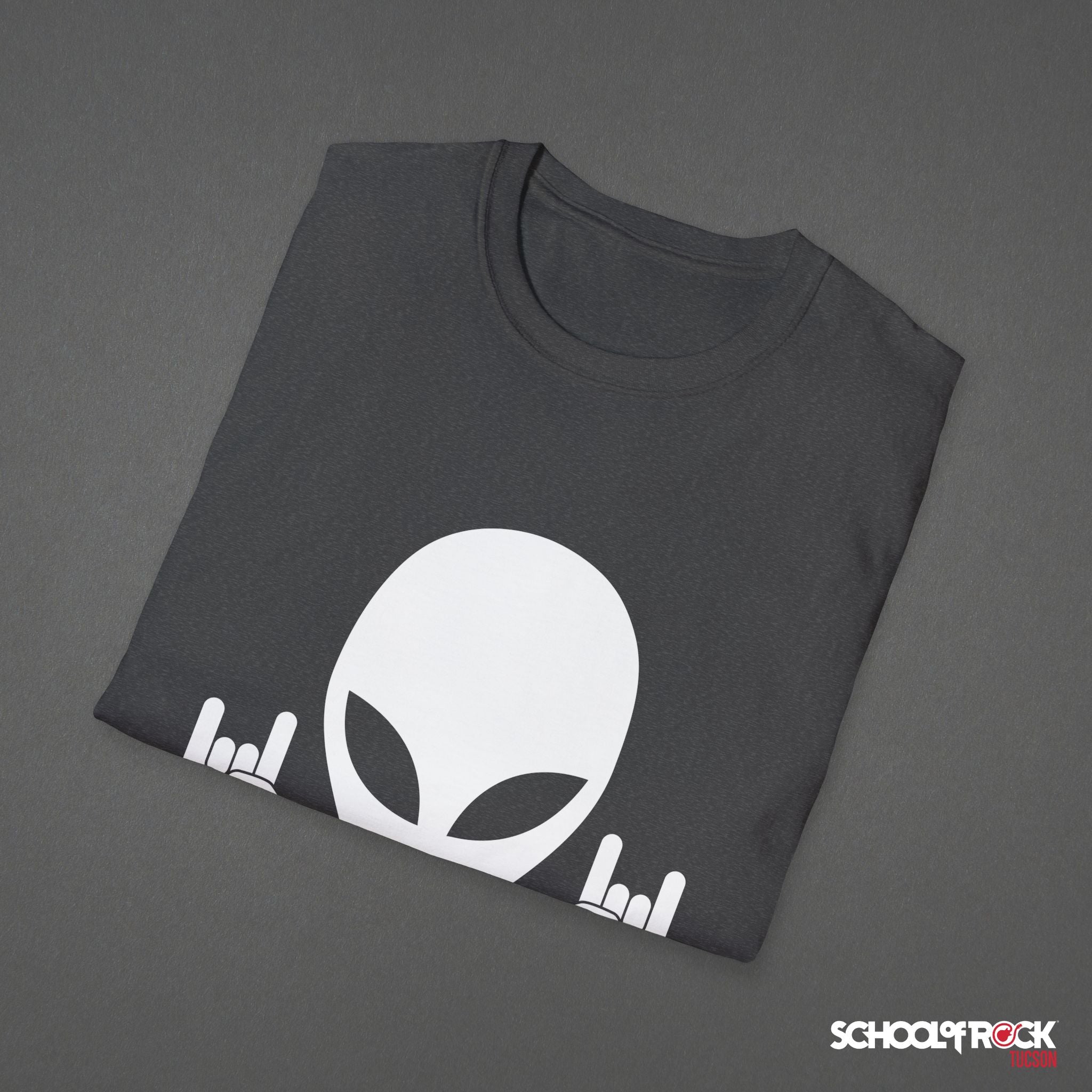T-Shirt | Rocker Alien SORT Logo Front Design Only | Adult Band Spring 2026 End of Season Collection