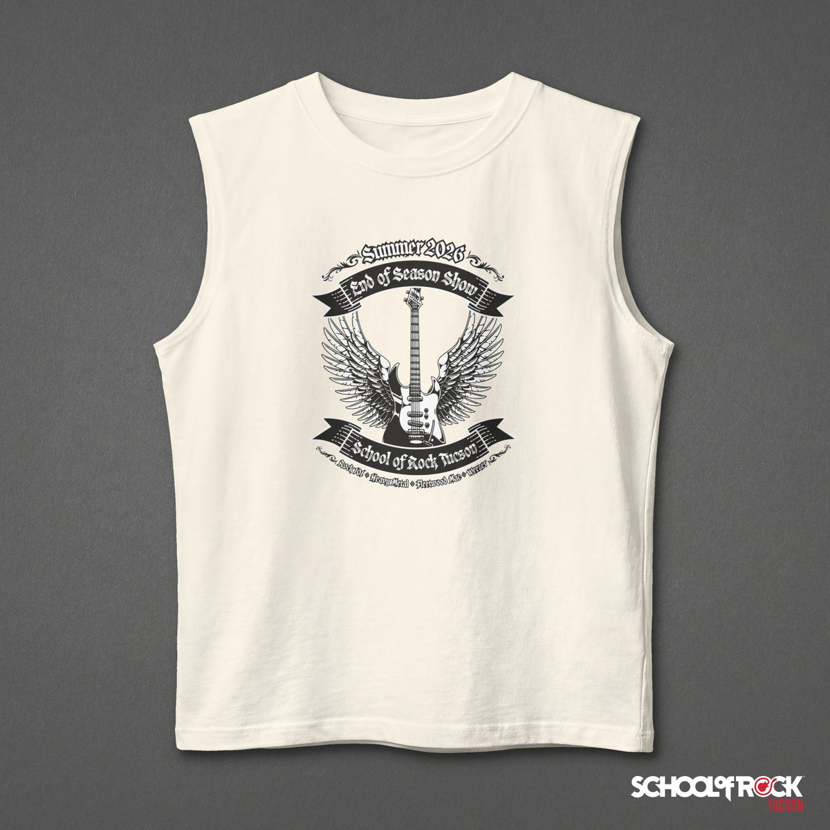 Muscle Tank | Front & Back Design | Summer 2026 End of Season Collection