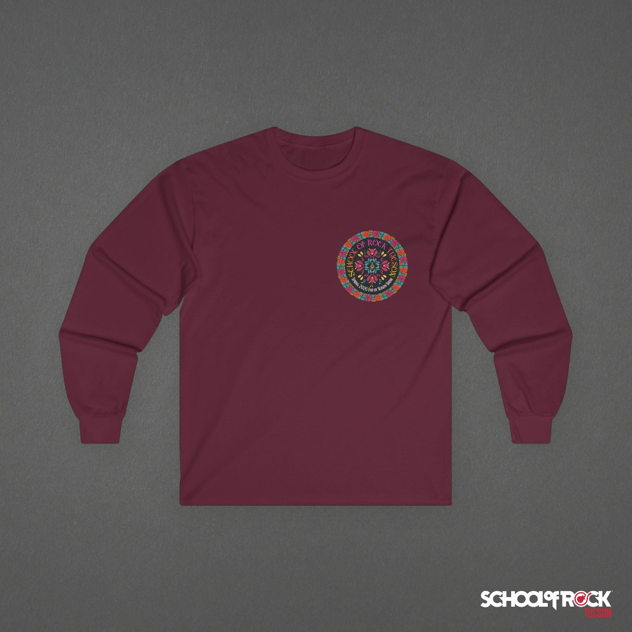 Long Sleeve Tee | Front Chest & Back Design | Spring 2026 End of Season Collection
