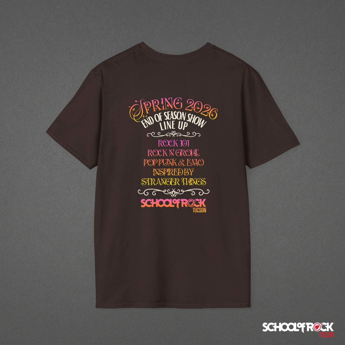 T-Shirt | Front Chest and Back | Spring 2026 End of Season Collection