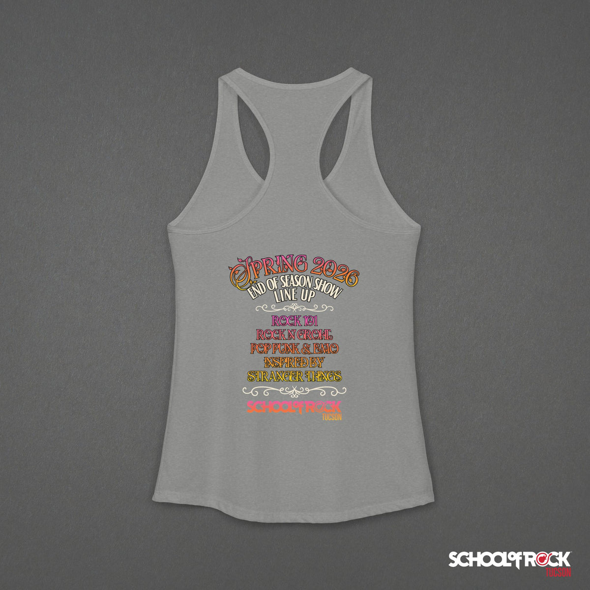 Tank Top | Front & Back | Spring 2026 End of Season Collection