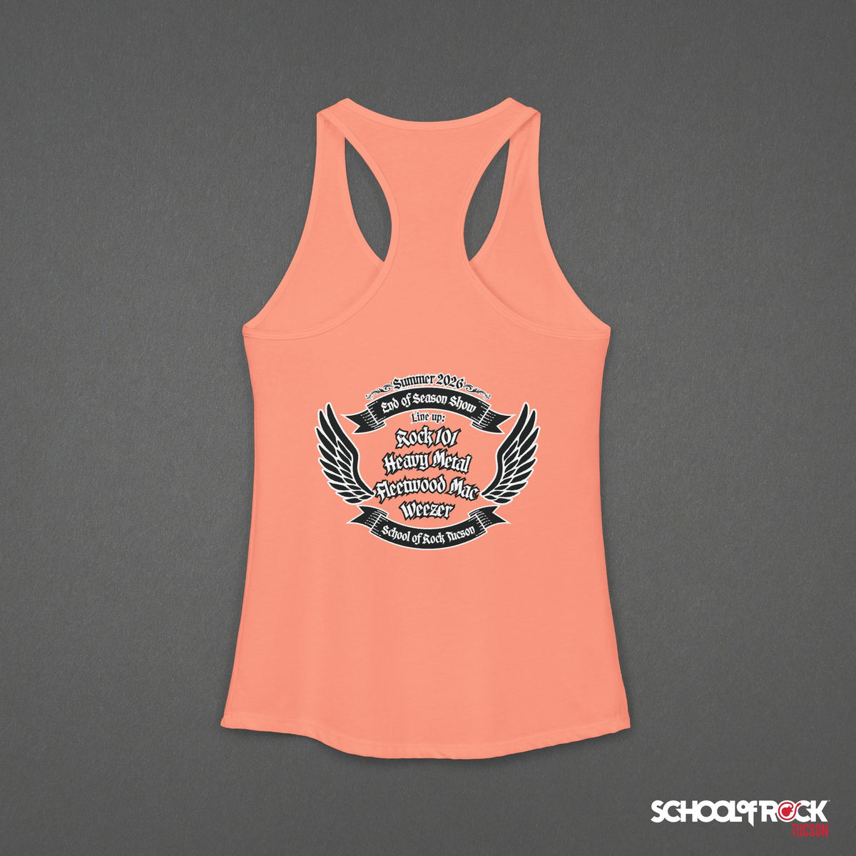 Tank Top | Front & Back Design | Summer 2026 End of Season Collection