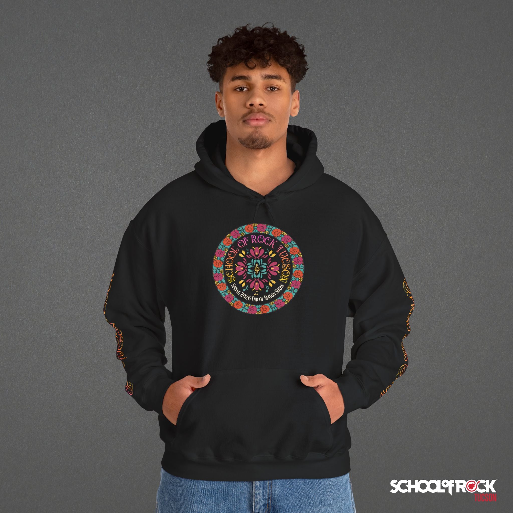Hoodie | Front & Sleeve Designs | Spring 2026 End of Season Collection
