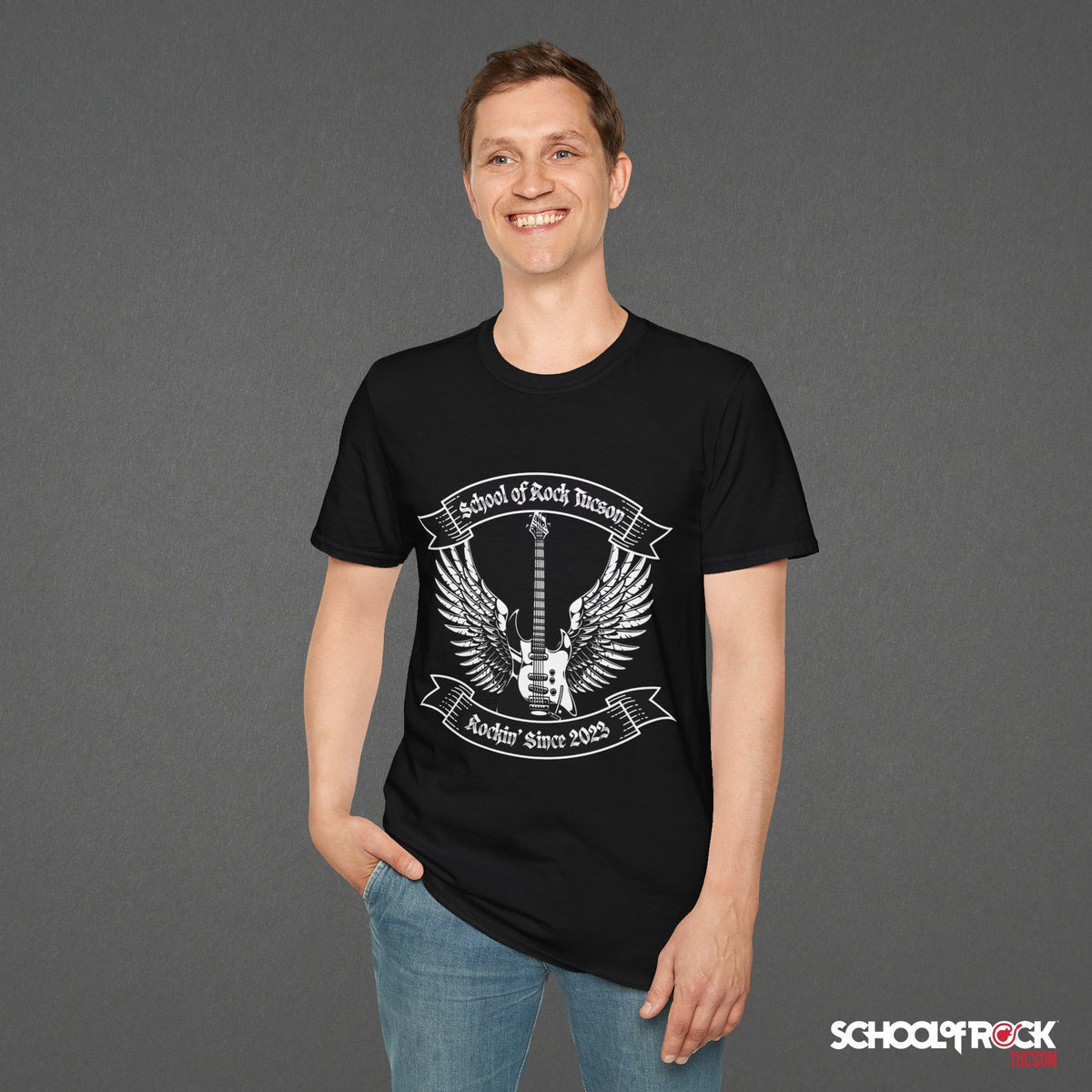 Rockin' Since 2023 School of Rock Merch | T-Shirt | Summer 2026 Season Design