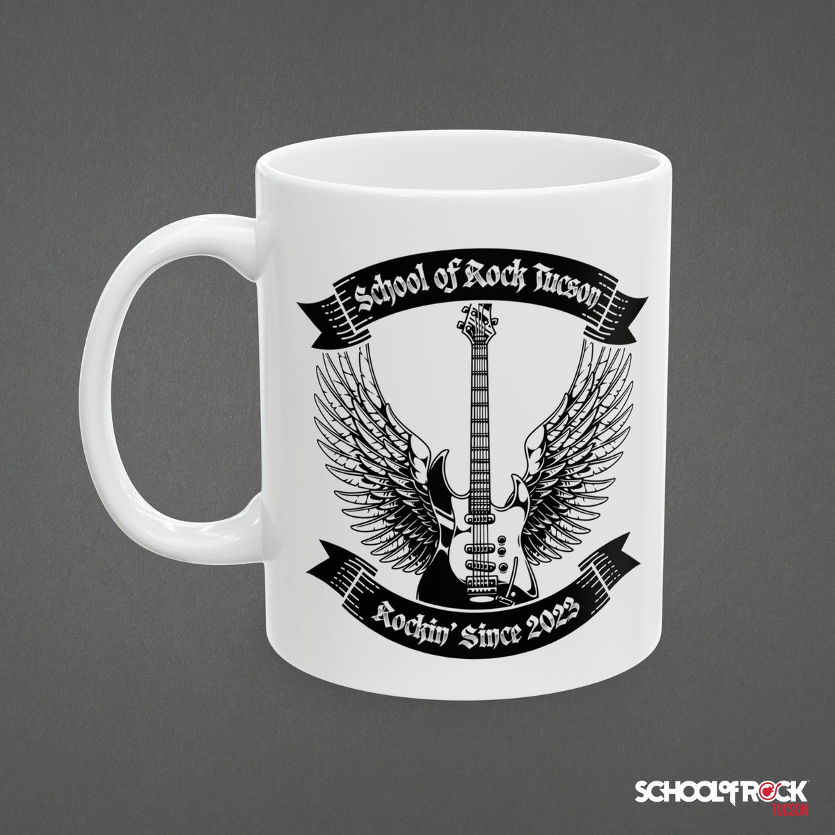 Mug | Rockin' Since 2023 School of Rock Merch | Summer 2026 Season Design