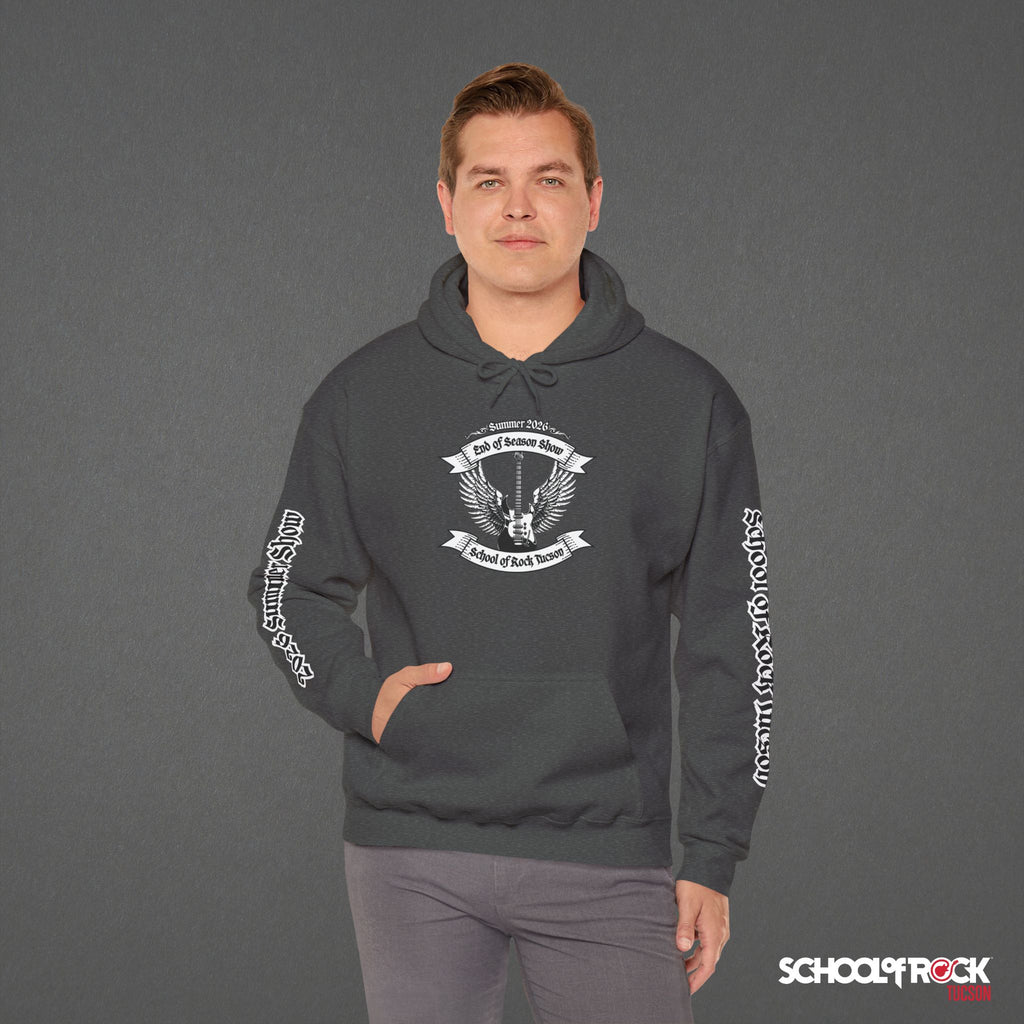 Hoodie | Front & Back with Sleeve Designs | Summer 2026 End of Season Collection