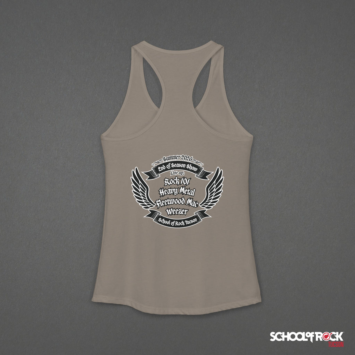 Tank Top | Front & Back Design | Summer 2026 End of Season Collection