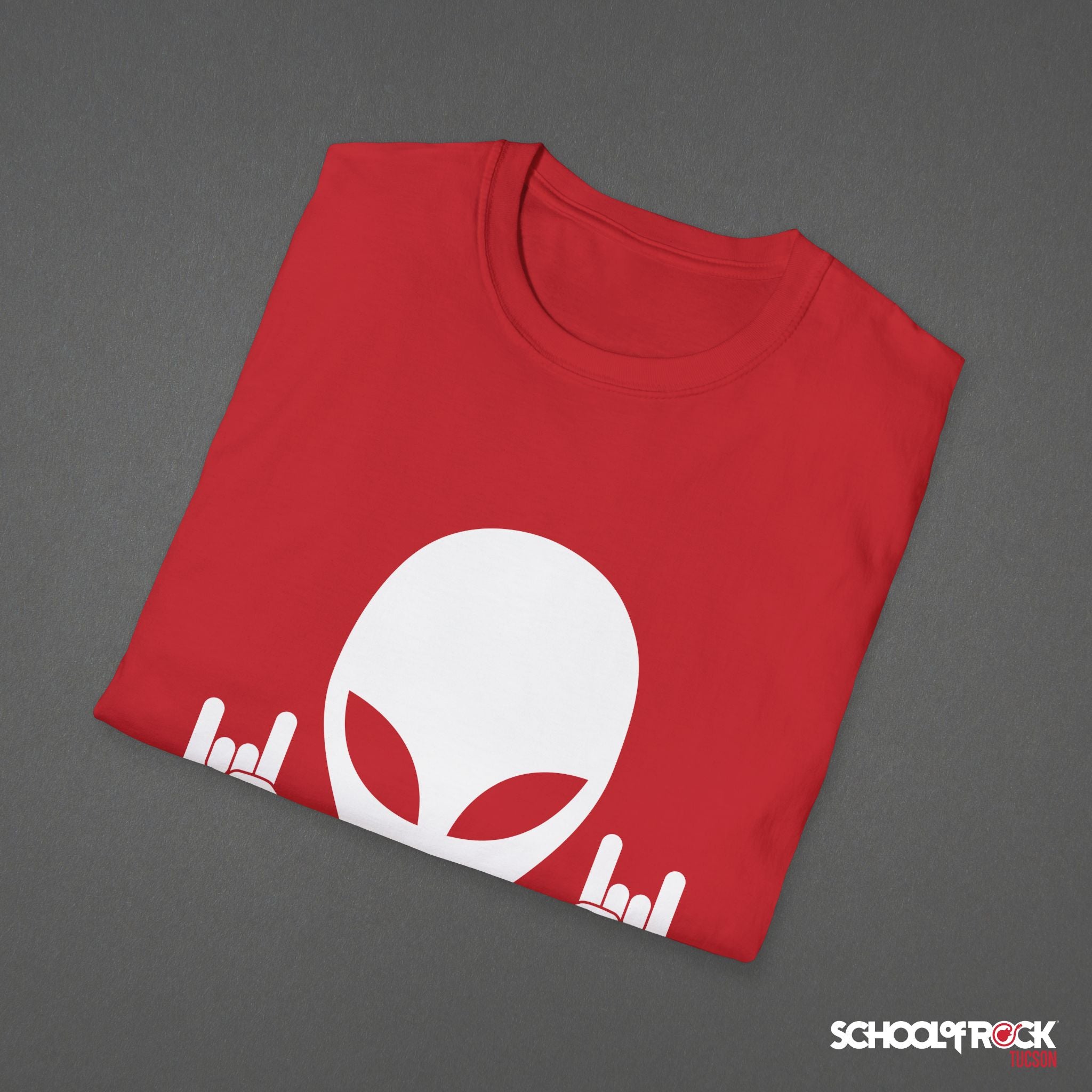 T-Shirt | Rocker Alien SORT Logo Front Design Only | Adult Band Spring 2026 End of Season Collection