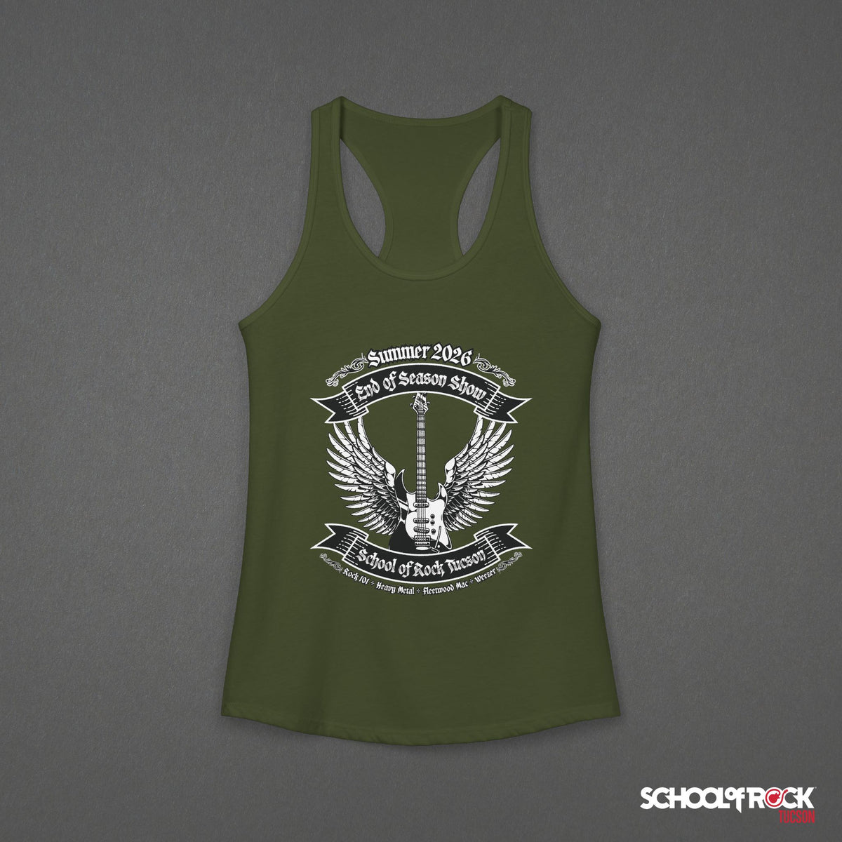 Tank Top | Front Design Only | Summer 2026 End of Season Collection