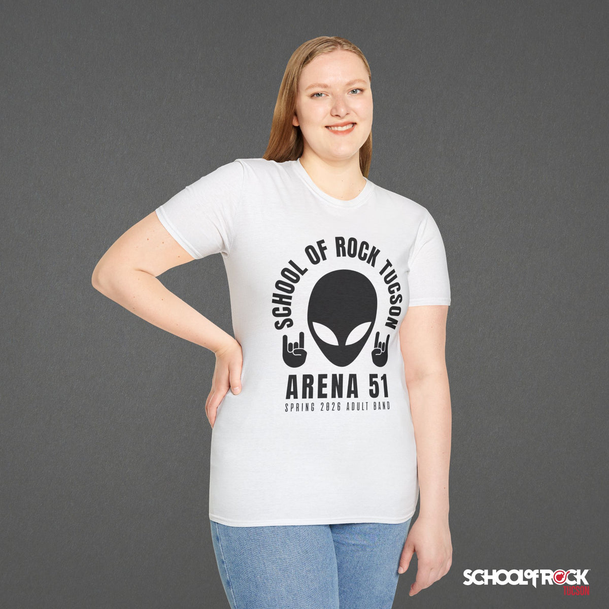 T-Shirt | Rocker Alien Front Design Only | Adult Band Spring 2026 End of Season Collection