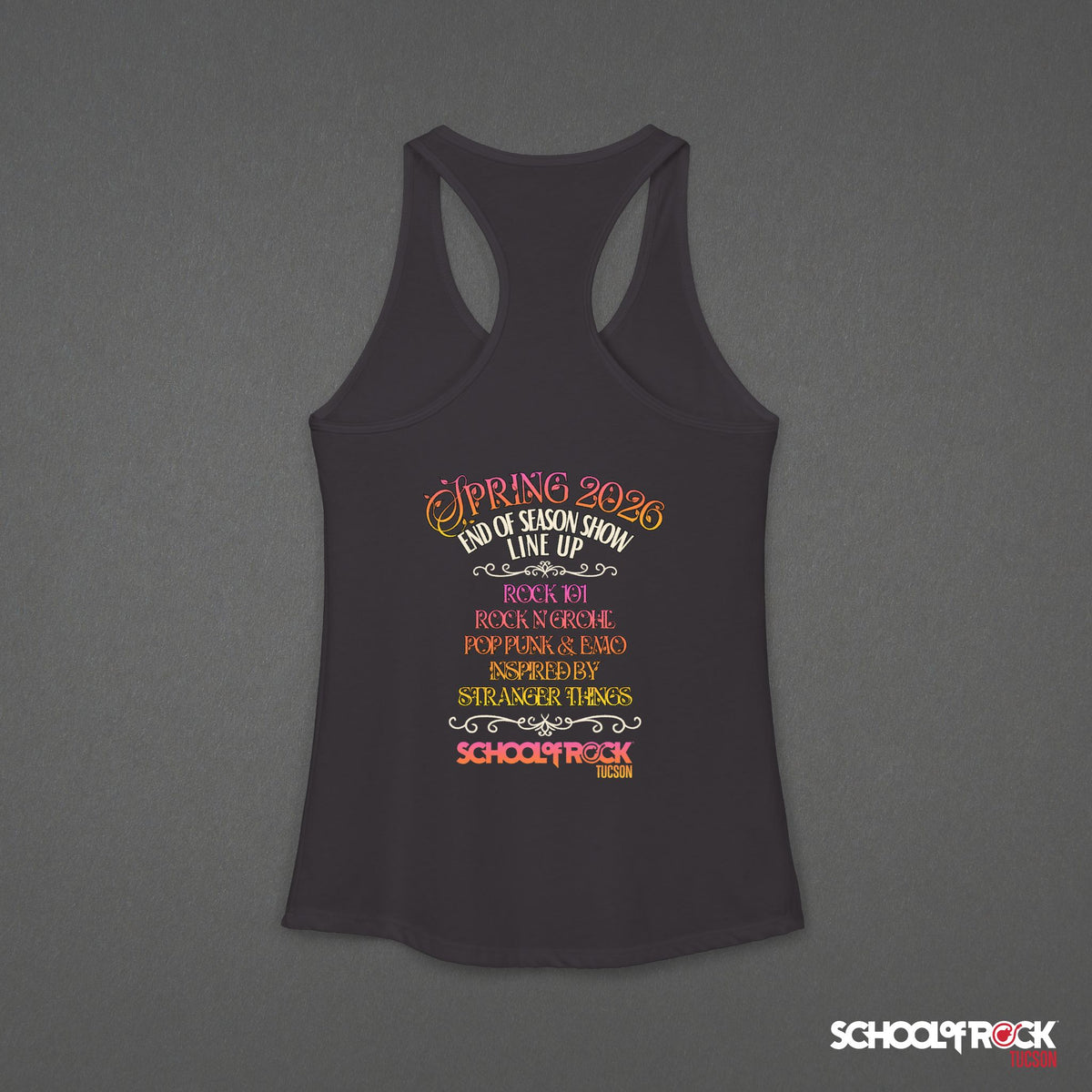 Tank Top | Front & Back | Spring 2026 End of Season Collection