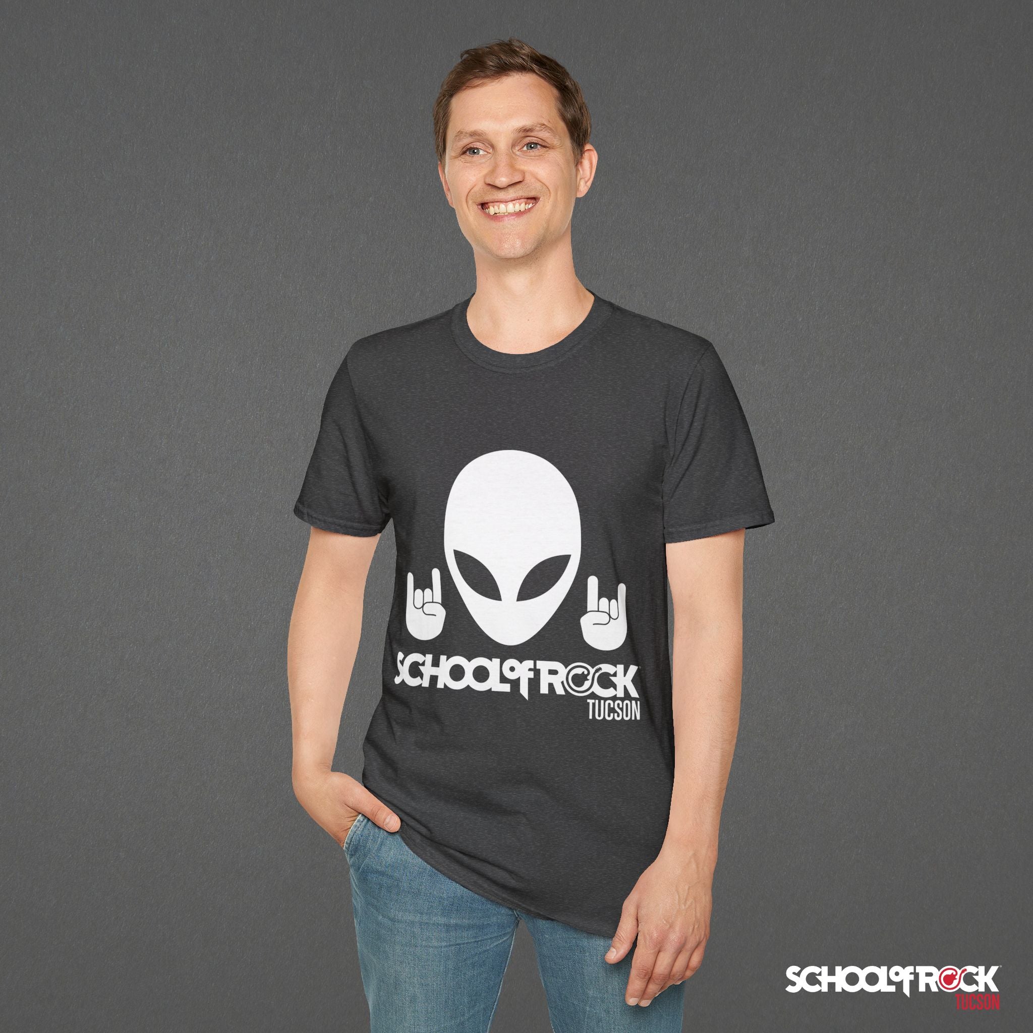 T-Shirt | Rocker Alien SORT Logo Front Design Only | Adult Band Spring 2026 End of Season Collection