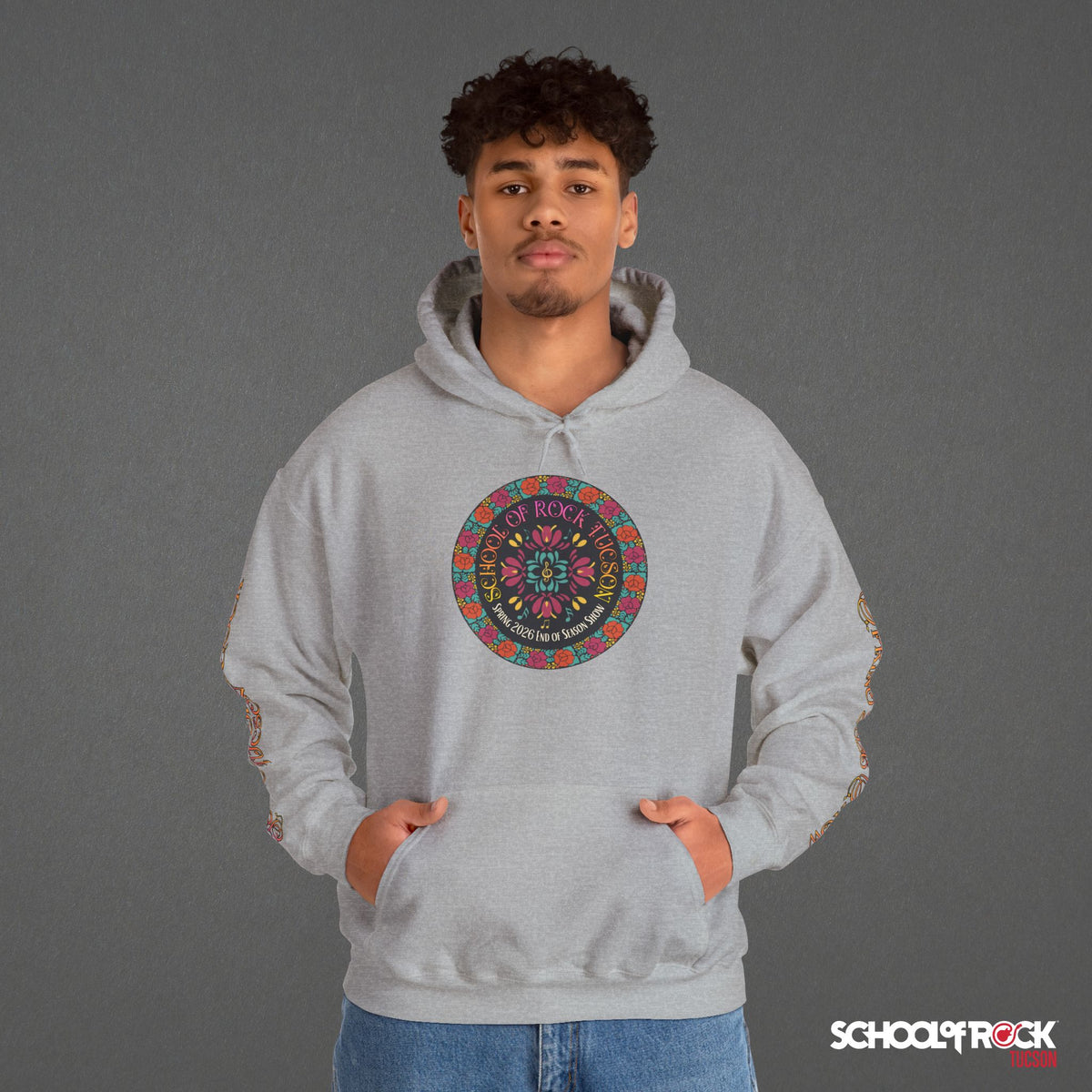 Hoodie | Front & Sleeve Designs | Spring 2026 End of Season Collection