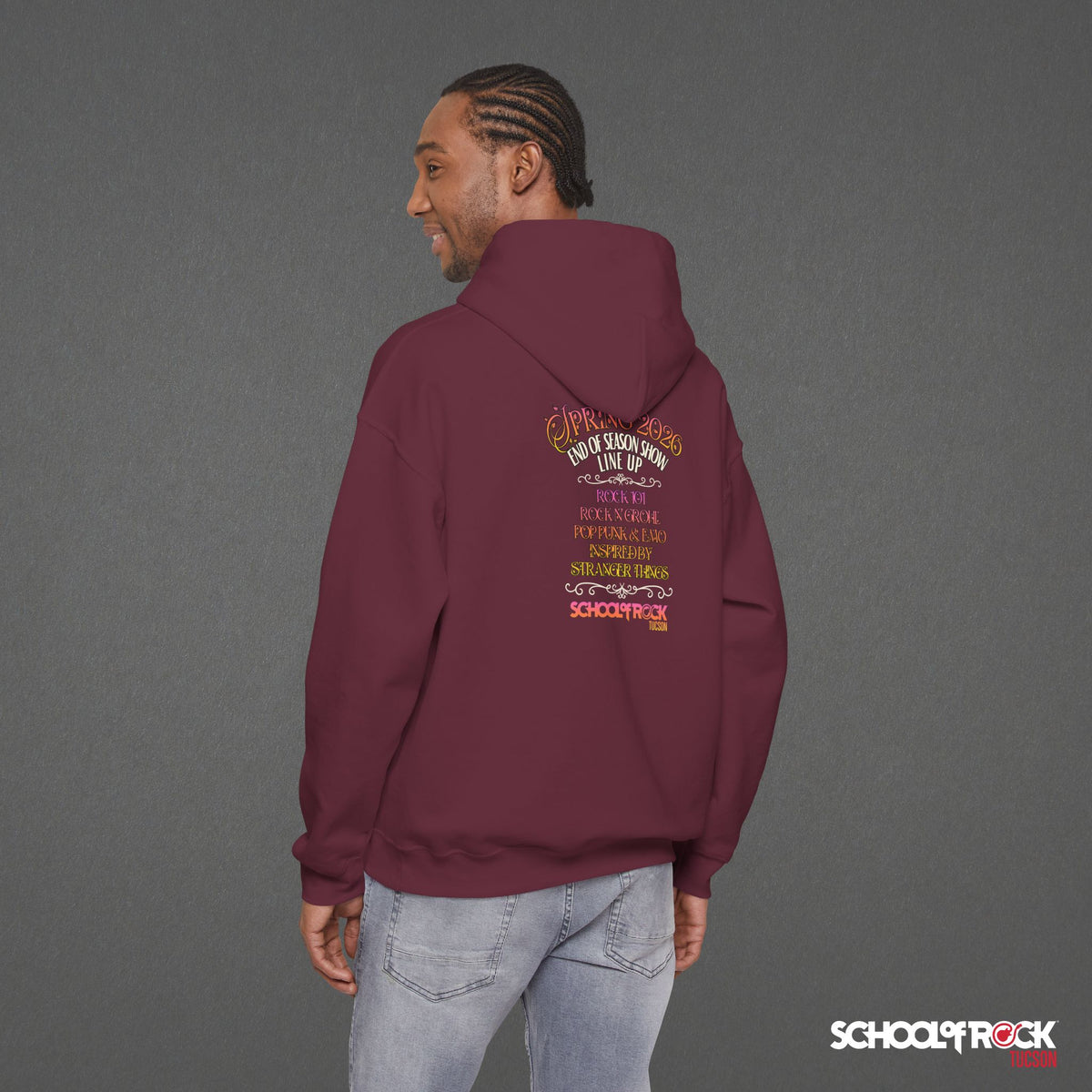 Hoodie | Front & Back | Spring 2026 End of Season Collection