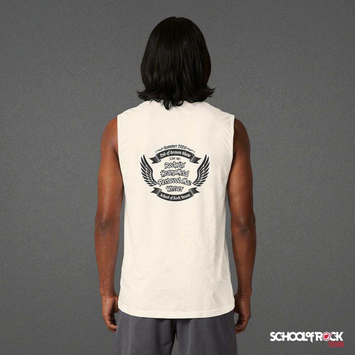 Muscle Tank | Front & Back Design | Summer 2026 End of Season Collection