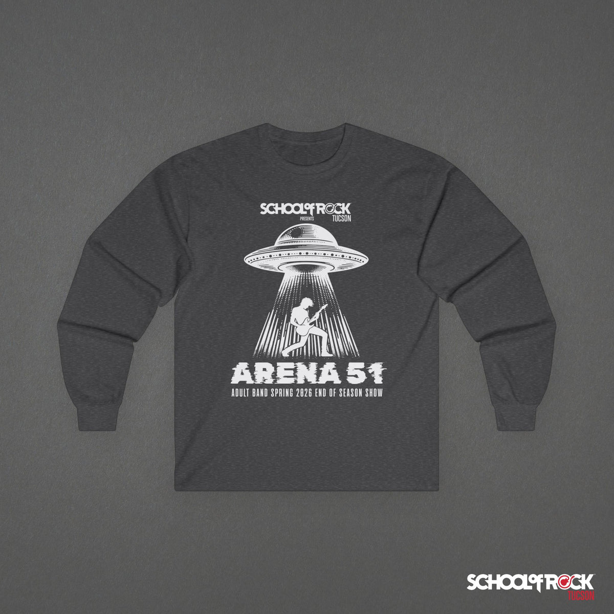 Long Sleeve | Front UFO Design Only | Adult Band Spring 2026 End of Season Collection