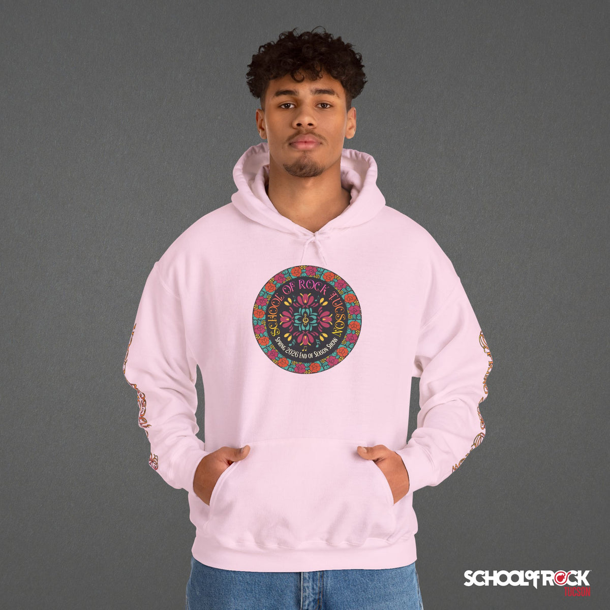 Hoodie | Front & Sleeve Designs | Spring 2026 End of Season Collection