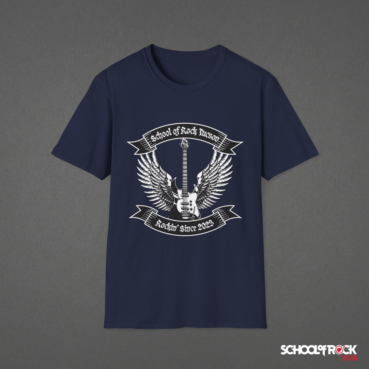 Rockin' Since 2023 School of Rock Merch | T-Shirt | Summer 2026 Season Design