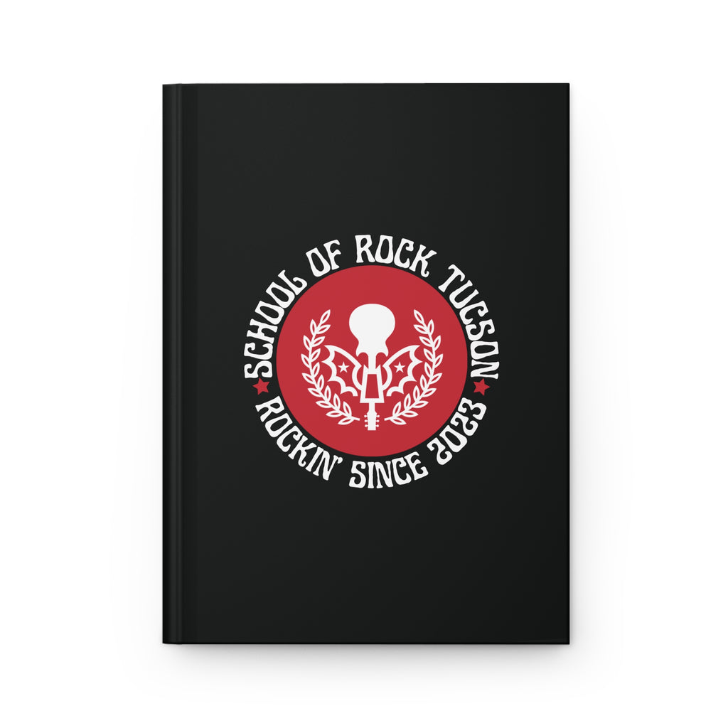 Hardcover Journal School of Rock Tucson - Solid Black
