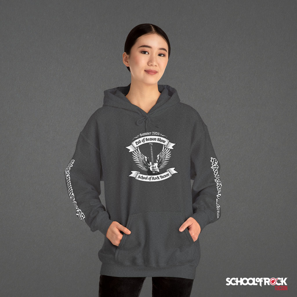Hoodie | Front & Back with Sleeve Designs | Summer 2026 End of Season Collection