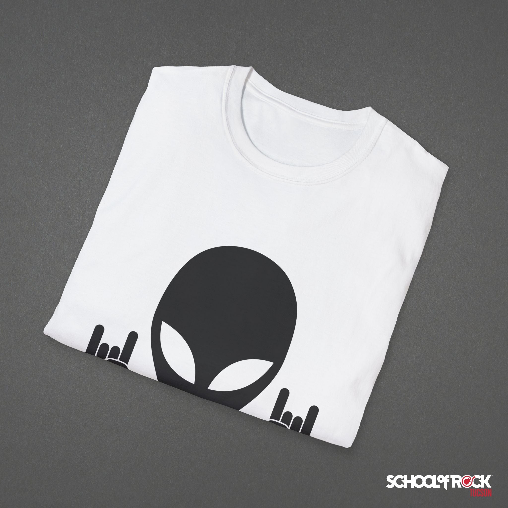 T-Shirt | Rocker Alien SORT Logo Front Design Only | Adult Band Spring 2026 End of Season Collection