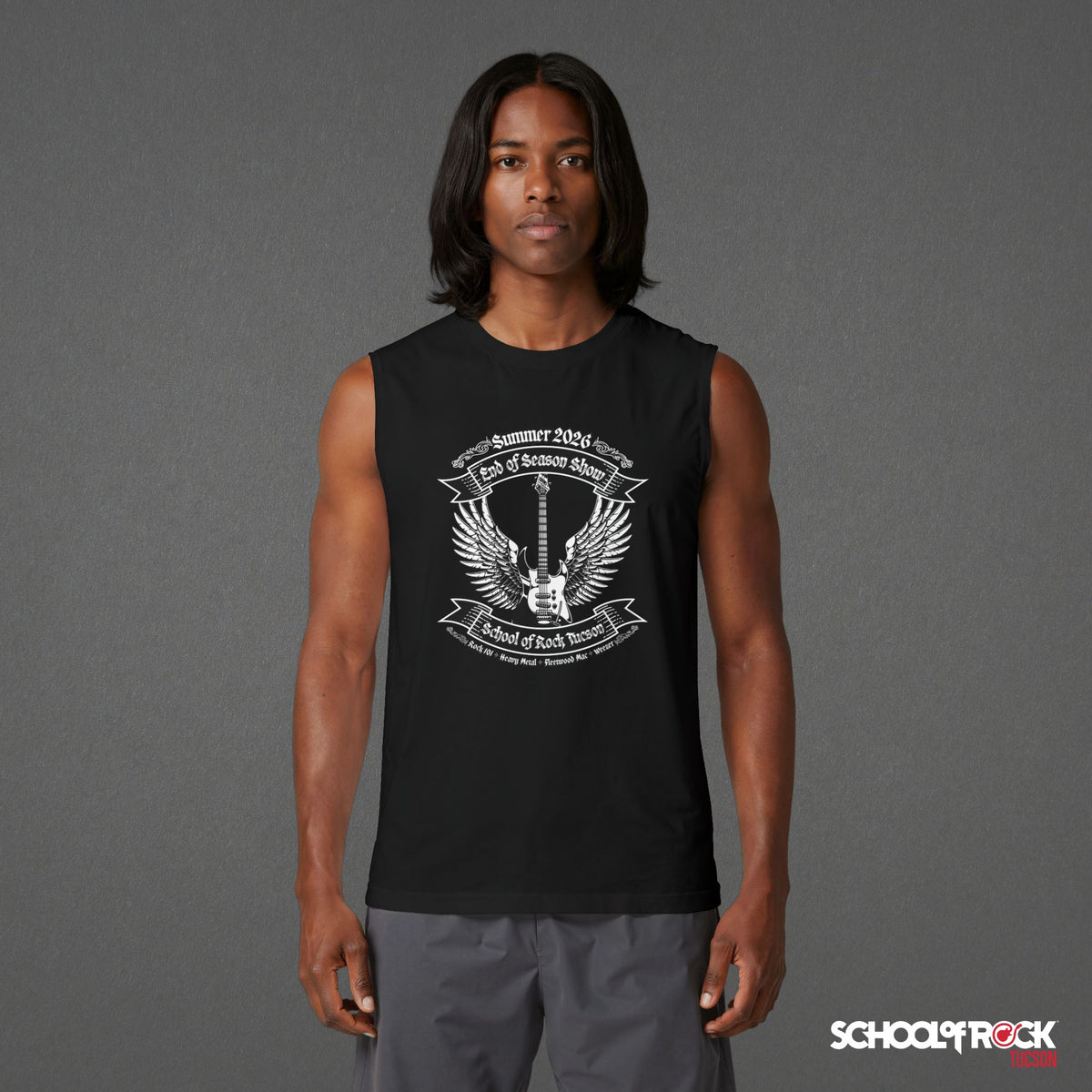 Muscle Tank | Front & Back Design | Summer 2026 End of Season Collection