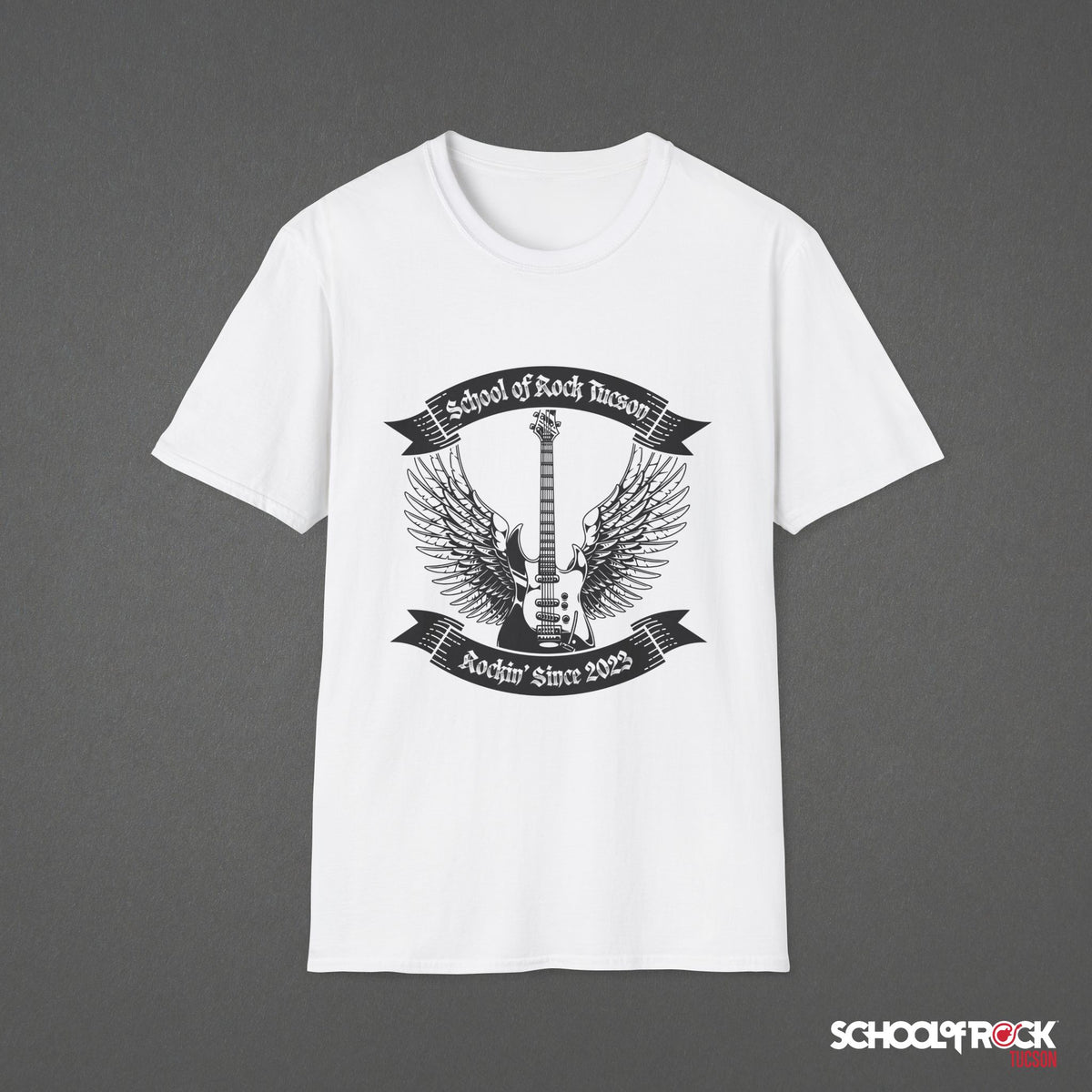 Rockin' Since 2023 School of Rock Merch | T-Shirt | Summer 2026 Season Design