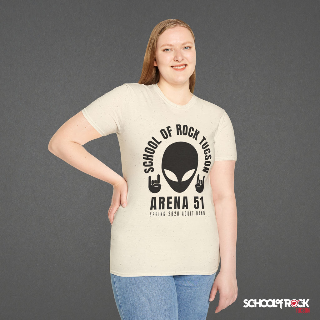 T-Shirt | Rocker Alien Front Design Only | Adult Band Spring 2026 End of Season Collection
