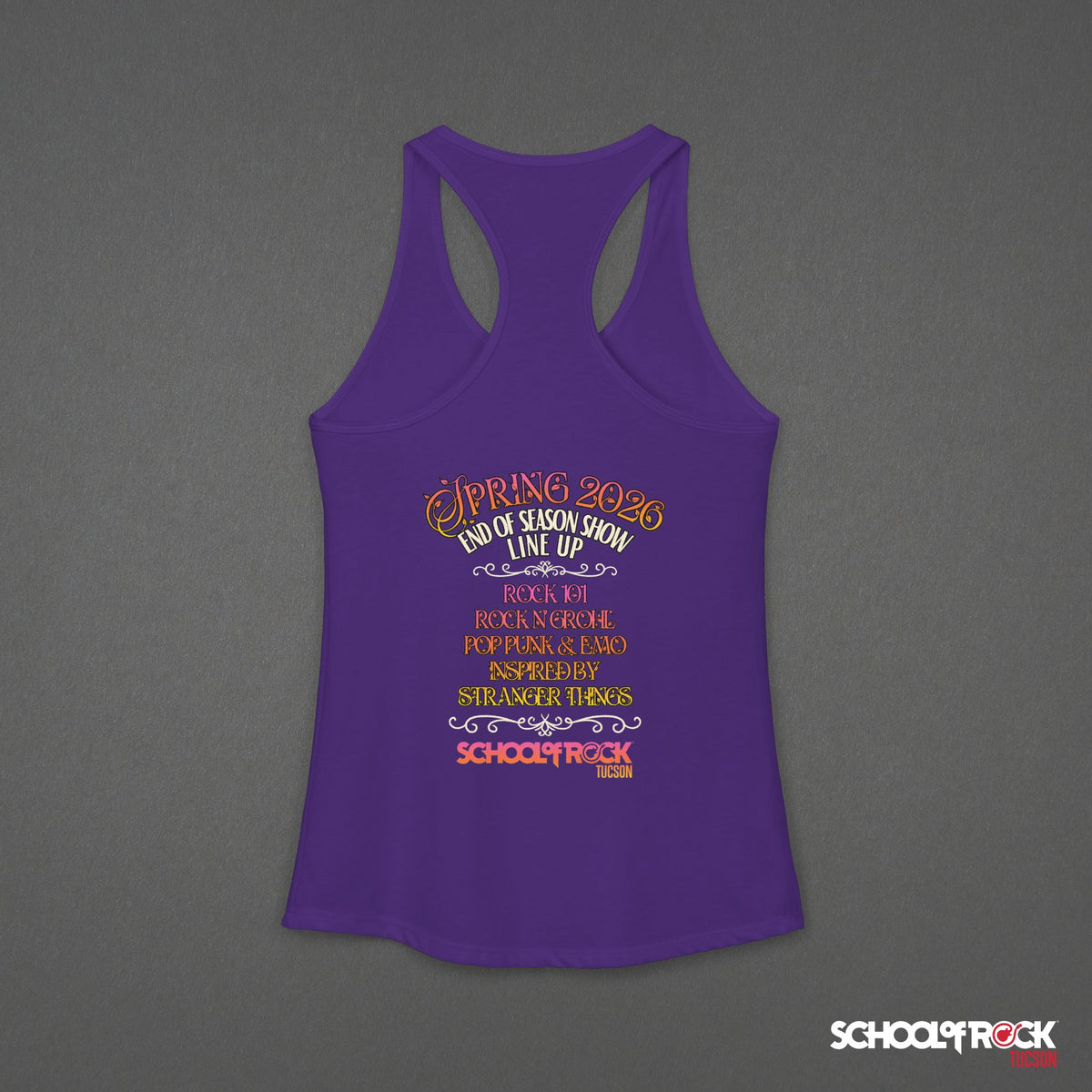 Tank Top | Front & Back | Spring 2026 End of Season Collection