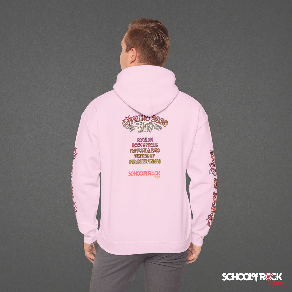 Hoodie | Front & Back with Sleeve Designs | Spring 2026 End of Season Collection