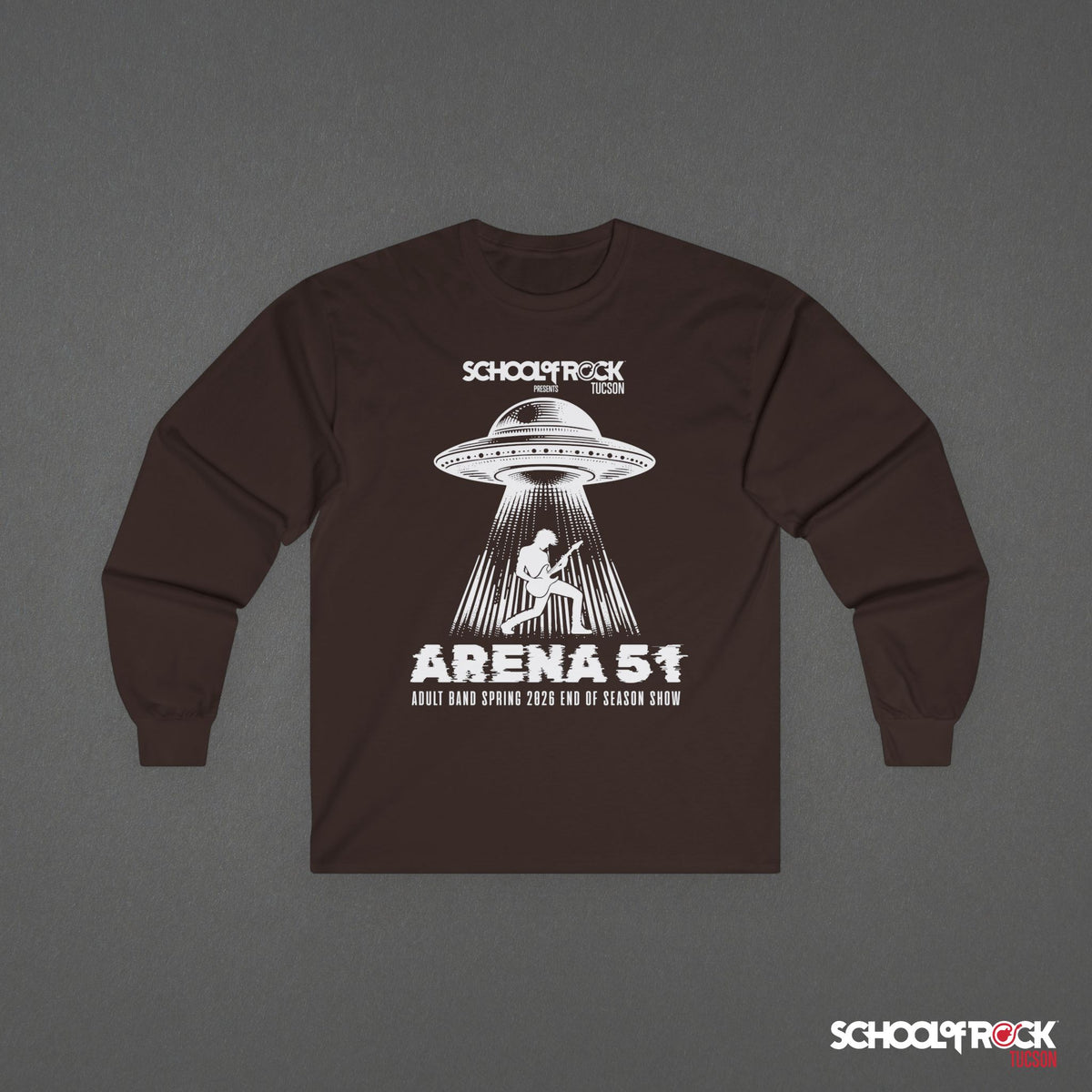 Long Sleeve | Front UFO Design Only | Adult Band Spring 2026 End of Season Collection